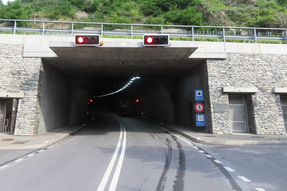 La fermeture provisoire du tunnel de Platta à Sion permettra aux travaux d’entretien d'avoir lieu dès le 26 juin.