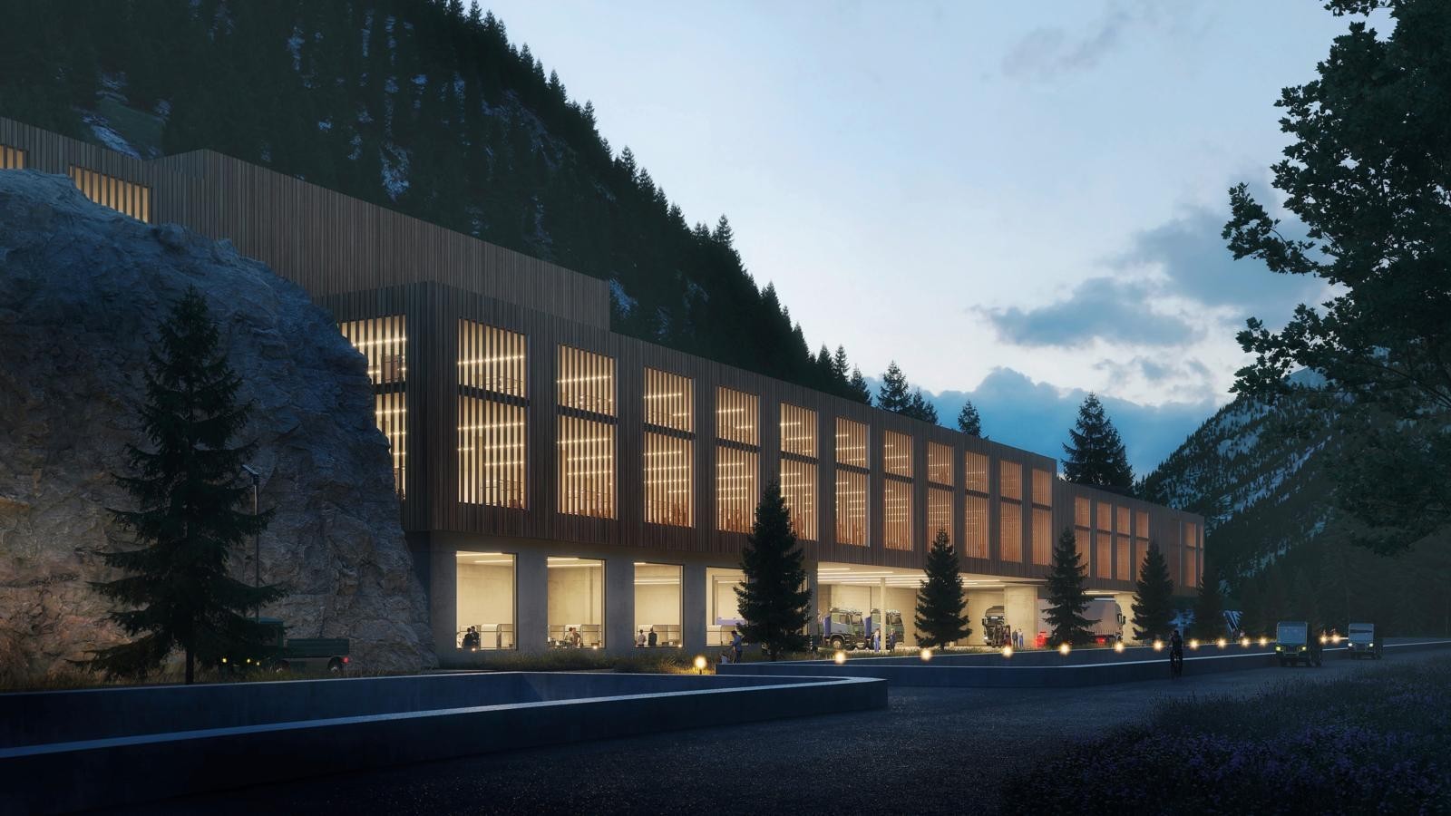 Zermatt prévoit un terminal de transbordement de marchandises dans la région de Spiss (VS).