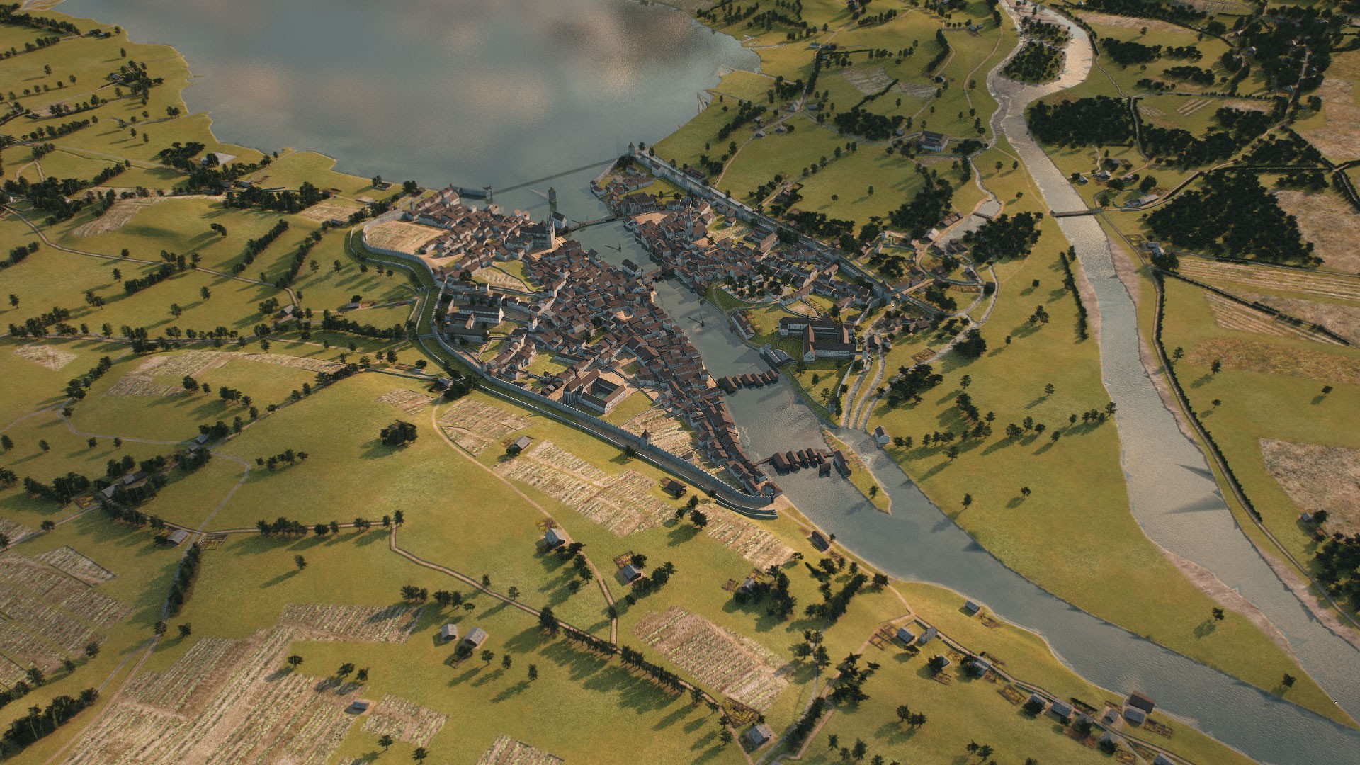 Grâce au nouveau modèle 3D, les passionnés peuvent explorer la Zurich de la fin du Moyen Age, période durant laquelle la vieille ville, avec ses 6’000 habitants, a pris sa forme actuelle.