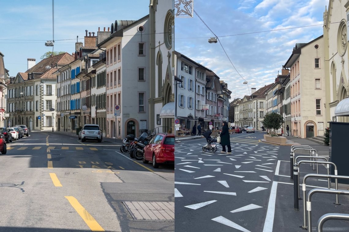 Le chantier est terminé sur la rue Louis-de-Savoie conformément au planning prévu.