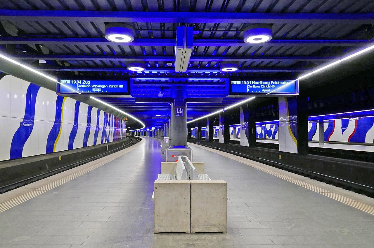 Gare aéroport Zurich