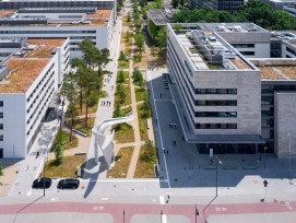 Le quartier innovant Siemens Campus à Erlangen, issu du portefeuille de projets du « grauegrau ».