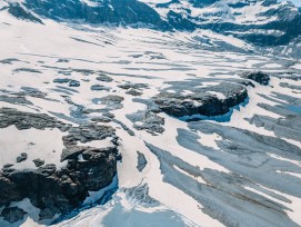 L'installation solaire « Gletschersolar Matterhorn » est prévue sur cinq sites de rochers et d'éboulis.