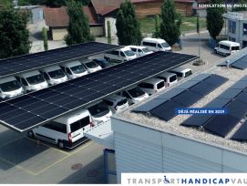 Transport Handicap Vaud lance un projet de panneaux photovoltaïques pour réduire son empreinte carbone et augmenter la recharge de ses véhicules électriques. L’association sollicite la communauté pour financer ce projet de 600’000 francs.