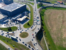 Les travaux de réaménagement de la jonction de Bulle sur l'A12 se poursuivent.