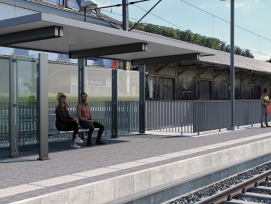 Les quais de la gare de Boncourt ne répondent plus aux exigences en matière d’accessibilité aux trains pour les personnes à mobilité réduite. Les CFF débutent la modernisation des installations existantes et améliorent les accès aux quais.