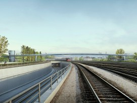 Le tunnel de Holligen (BE), long de 1,7 km, doit être construit entre la gare de Berne et l'arrêt Europaplatz à Holligen.