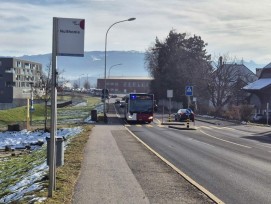 L’arrêt de bus Nuithonie à Villars-sur-Glâne sera réaménagé dans les deux sens pour répondre à la loi sur l’égalité pour les handicapés (LHand).