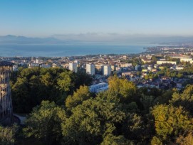 L'expansion de la couverture végétale de la ville de lausanne progresse de manière constante au fil des années.